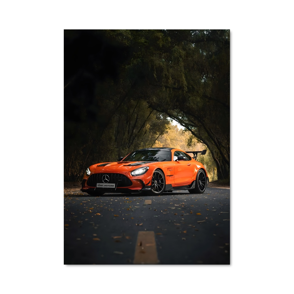 Poster GT AMG raffiné